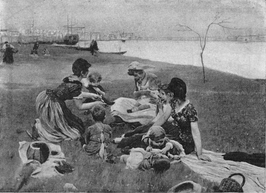 Ettore Tito-266-Calle larga Santa Marta, Venezia